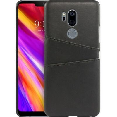 LG - G7 ThinQ - Schwarz - 2 Kartenfächer - Handyhülle LG - G7 ThinQ - Schwarz - 2 Kartenfächer - Handyhülle