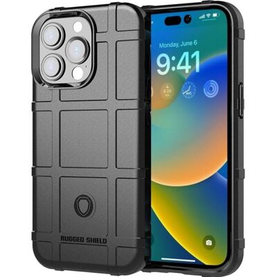 Screenguard - Rugged Shield - Black - iPhone 14 Pro - Hülle Screenguard - Rugged Shield - Black - iPhone 14 Pro - Hülle