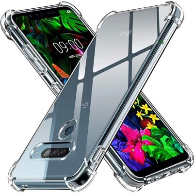 Screenguard - LG G8S ThinQ - Crystal Soft Airbag Bumper Screenguard - LG G8S ThinQ - Crystal Soft Airbag Bumper