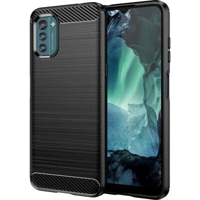 Nokia - G21 - Carbon Texturiert - Schwarz - Phone Case Nokia - G21 - Carbon Texturiert - Schwarz - Phone Case