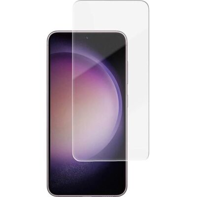 Protection d'écran ScreenGuard Samsung Galaxy S23+ - Transparent - Publicité Protection d'écran ScreenGuard Samsung Galaxy S23+ - Transparent - Publicité