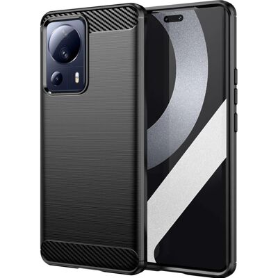 Xiaomi 13 Lite - Noir - Carbon Brushed TPU - Coque - Publicité Xiaomi 13 Lite - Noir - Carbon Brushed TPU - Coque - Publicité