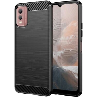 Nokia - C32 - Schwarz - Carbon Textured Case Nokia - C32 - Schwarz - Carbon Textured Case