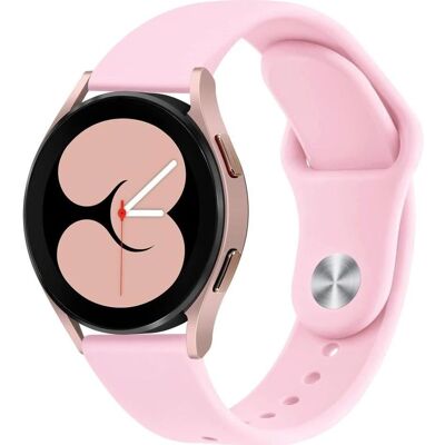 Screenguard - Galaxy Watch4 40mm - Rose - Silicone - Bracelet montre - Publicité Screenguard - Galaxy Watch4 40mm - Rose - Silicone - Bracelet montre - Publicité