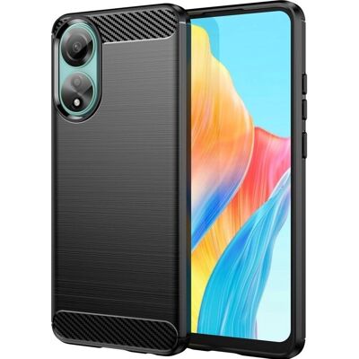 Screenguard - Oppo A58 4G - Carbon Textur - Phone case Screenguard - Oppo A58 4G - Carbon Textur - Phone case