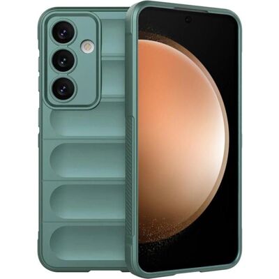 Screenguard CloudCase Samsung Galaxy S23 FE - Coque de téléphone verte Screenguard CloudCase Samsung Galaxy S23 FE - Coque de téléphone verte