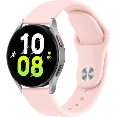 Samsung - Galaxy Watch5 - Rose - Silicone - Bracelet Samsung - Galaxy Watch5 - Rose - Silicone - Bracelet