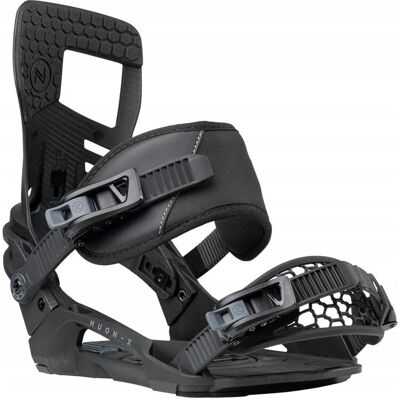 Nidecker Muon X Czarny XL Wiązania snowboardowe Nidecker Muon X Czarny XL Wiązania snowboardowe