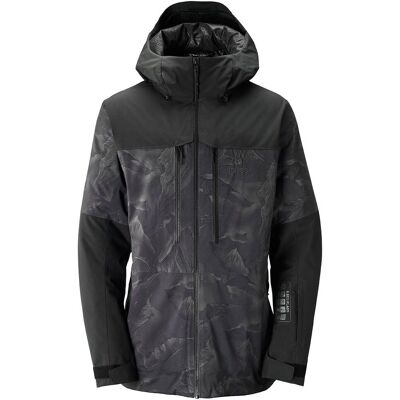 Jones Mtn Surf Camo Print Stealth Black - Man - Jacka Jones Mtn Surf Camo Print Stealth Black - Man - Jacka