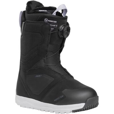 Bottes de snowboard Nidecker Cascade pour femme - Noir Bottes de snowboard Nidecker Cascade pour femme - Noir