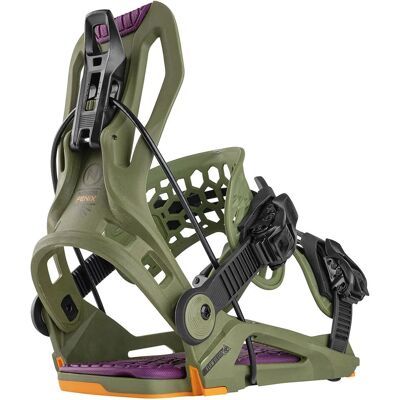 Fijaciones de Snowboard Nidecker Fenix - Verde - Unisex Fijaciones de Snowboard Nidecker Fenix - Verde - Unisex
