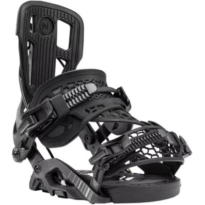 Fixations de Snowboard Nidecker Flow Fuse Hybrid - Snowboard Bindings - Publicité Fixations de Snowboard Nidecker Flow Fuse Hybrid - Snowboard Bindings - Publicité