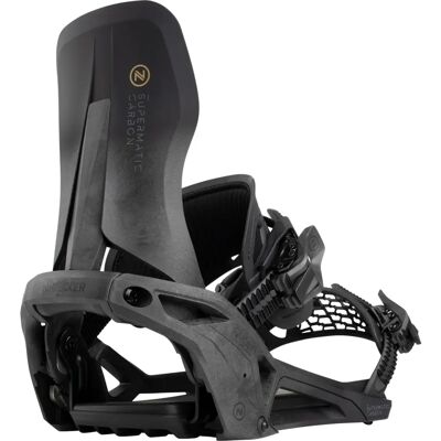 Nidecker Supermatic Carbon Black Large - Snowboard Bindings Nidecker Supermatic Carbon Black Large - Snowboard Bindings