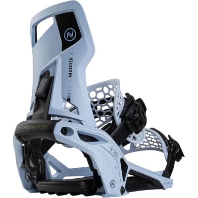 Nidecker Supermatic - Bleu - Unisexe - Fixations de Snowboard - Publicité Nidecker Supermatic - Bleu - Unisexe - Fixations de Snowboard - Publicité