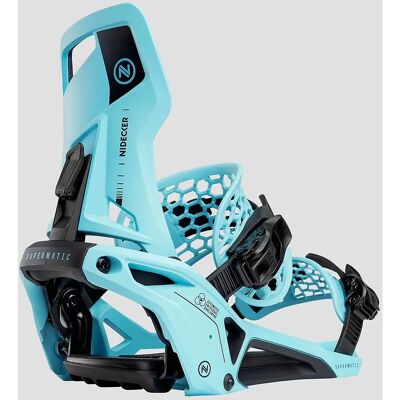 Nidecker Supermatic Escapecyan Snowboard-binding - Unisex Nidecker Supermatic Escapecyan Snowboard-binding - Unisex