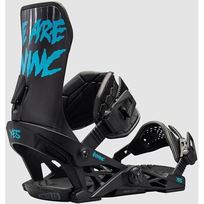 YES Snowboard Schwarz Blau Unisex - Snowboard YES Snowboard Schwarz Blau Unisex - Snowboard