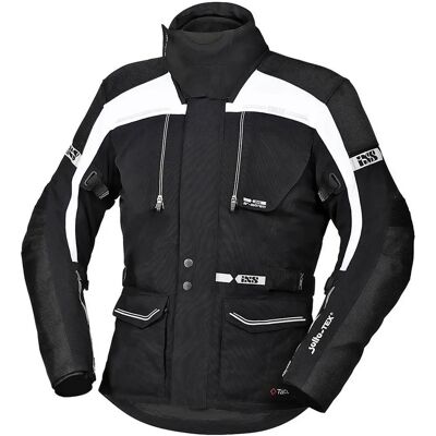 Ixs Tour Traveller-ST Motorrad Textiljacke - Schwarz Weiss - 3XL Ixs Tour Traveller-ST Motorrad Textiljacke - Schwarz Weiss - 3XL