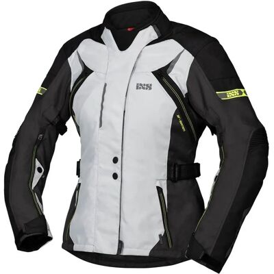 Ixs Tour Liz-St Ladies Motorcycle Textile Jacket - Black Grey Yellow - Motorcycle Textile Jacket Ixs Tour Liz-St Ladies Motorcycle Textile Jacket - Black Grey Yellow - Motorcycle Textile Jacket