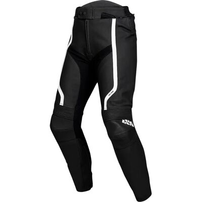Ixs Sport RS-600 1.0 Motorradlederhose - Schwarz Weiß - Motorradlederhose Ixs Sport RS-600 1.0 Motorradlederhose - Schwarz Weiß - Motorradlederhose