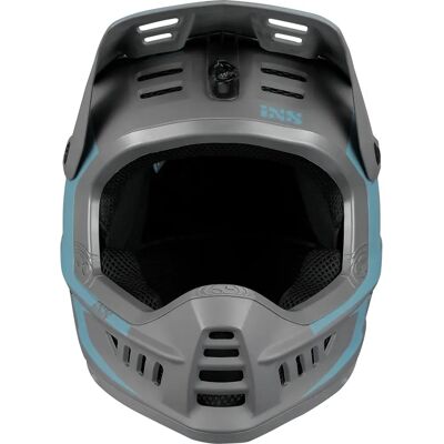 Casque iXS Xact Evo Ocean/Graphite - Casque - Publicité Casque iXS Xact Evo Ocean/Graphite - Casque - Publicité