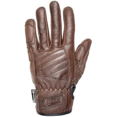 Guanti Moto GMS Florida - Marrone - XS - Unisex Guanti Moto GMS Florida - Marrone - XS - Unisex