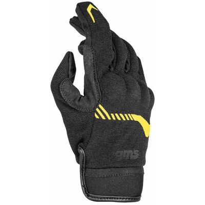 GMS Jet-City Gants moto - Noir Jaune - 3XL - Unisexe - Publicité GMS Jet-City Gants moto - Noir Jaune - 3XL - Unisexe - Publicité