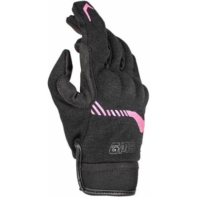 Gants moto Gms Jet-City - Noir Rose - M - Publicité Gants moto Gms Jet-City - Noir Rose - M - Publicité