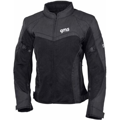 GMS Tara Mesh Giacca tessile da moto donna - Nero 4XL GMS Tara Mesh Giacca tessile da moto donna - Nero 4XL