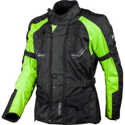 Veste textile de moto GMS Taylor - Noir Jaune 3XL - Publicité Veste textile de moto GMS Taylor - Noir Jaune 3XL - Publicité
