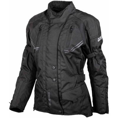 Gms Taylor XL Chaqueta textil para motocicleta - Negro Gms Taylor XL Chaqueta textil para motocicleta - Negro