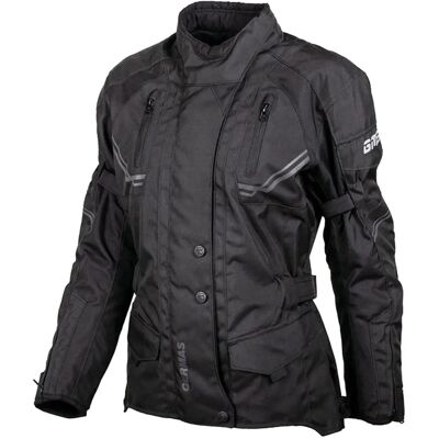 Gms Taylor Veste textile moto noire 7XL - Veste de moto - Publicité Gms Taylor Veste textile moto noire 7XL - Veste de moto - Publicité