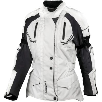 GMS Taylor Veste textile moto femme Noir Gris 5XL - Veste de moto en tissu - Publicité GMS Taylor Veste textile moto femme Noir Gris 5XL - Veste de moto en tissu - Publicité