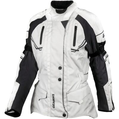 GMS Taylor Damen Motorrad Textiljacke - Schwarz-Grau 6XL GMS Taylor Damen Motorrad Textiljacke - Schwarz-Grau 6XL