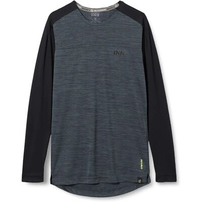 IXS Kinder Flow X Langarm Trikot - Graphit Schwarz - Trikots IXS Kinder Flow X Langarm Trikot - Graphit Schwarz - Trikots