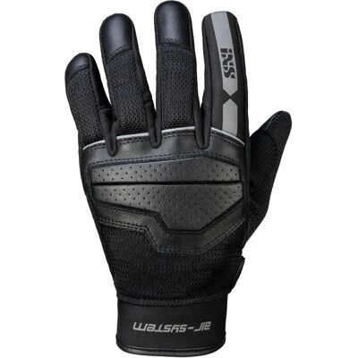 iXS Evo-Air Motorradhandschuhe - Leicht, Schwarz Grau M iXS Evo-Air Motorradhandschuhe - Leicht, Schwarz Grau M