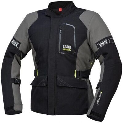 Ixs Laminat ST-Plus Motorradgetriebe - Schwarz-Grau - XL Ixs Laminat ST-Plus Motorradgetriebe - Schwarz-Grau - XL