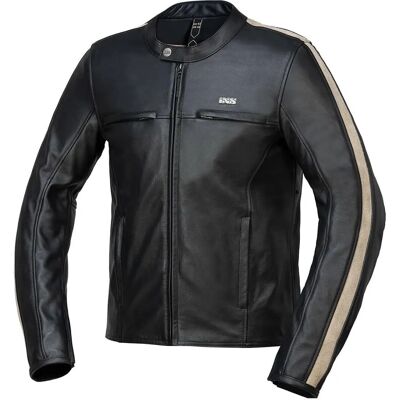 iXS Modèle Noir 56 Veste en cuir de moto - Publicité iXS Modèle Noir 56 Veste en cuir de moto - Publicité