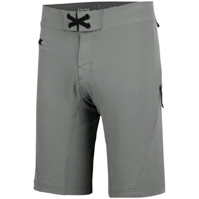 iXS Mens Flow XTG Shorts - Grey - Shorts iXS Mens Flow XTG Shorts - Grey - Shorts