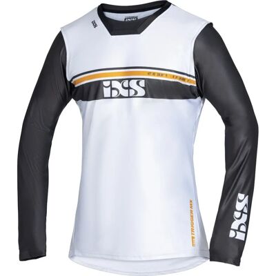 Ixs Trigger 2.0 Motocross Jersey - Slim Fit - Grey White Ixs Trigger 2.0 Motocross Jersey - Slim Fit - Grey White