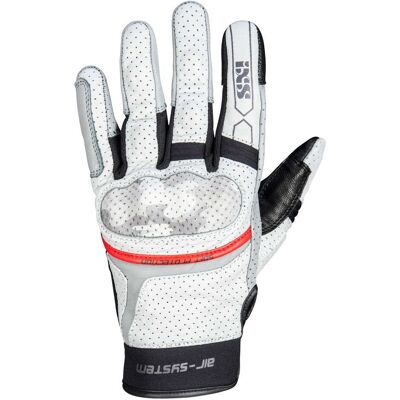 iXS Desert-Air Motorradhandschuhe - Grau - Leder - Leicht - EN13594 iXS Desert-Air Motorradhandschuhe - Grau - Leder - Leicht - EN13594