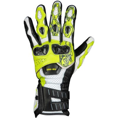 Ixs RS-200 3.0 Unisex Leather Gloves - Motorcycle Gear Ixs RS-200 3.0 Unisex Leather Gloves - Motorcycle Gear