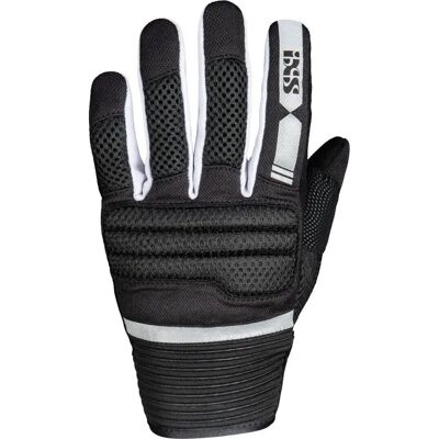IXS Samur-Air 2.0 Motorradhandschuhe - Schwarz Weiss - L - Unisex IXS Samur-Air 2.0 Motorradhandschuhe - Schwarz Weiss - L - Unisex
