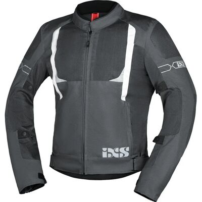 Ixs Trigonis-Air Motorcycle Textile Jacket - Grey - 3XL Ixs Trigonis-Air Motorcycle Textile Jacket - Grey - 3XL