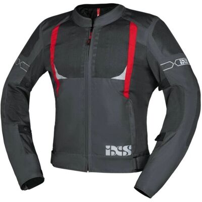 Ixs Trigonis-Air Motorräder-Textiljacke - Atmungsaktives Mesh, Verstellbare Protektoren Ixs Trigonis-Air Motorräder-Textiljacke - Atmungsaktives Mesh, Verstellbare Protektoren