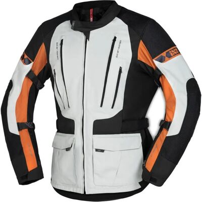 Ixs Lennik-ST Motorrad Textiljacke - Schwarz Grau - Motorrad Textiljacke Ixs Lennik-ST Motorrad Textiljacke - Schwarz Grau - Motorrad Textiljacke