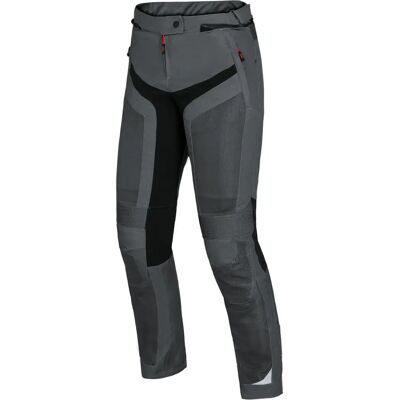 Ixs Trigonis-Air Damen Motorradhosen - Schwarz Grau - Motorrad Textilhose Ixs Trigonis-Air Damen Motorradhosen - Schwarz Grau - Motorrad Textilhose