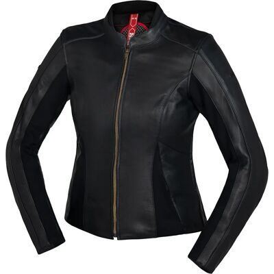 iXS Aberdeen Damen Motorrad Lederjacke - Schwarz iXS Aberdeen Damen Motorrad Lederjacke - Schwarz