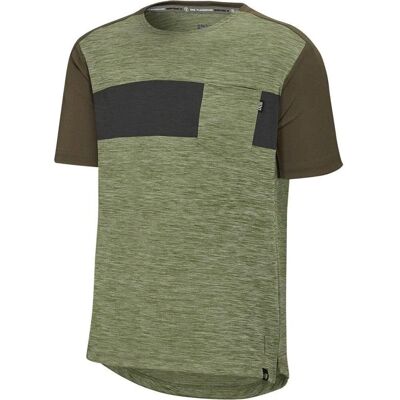 iXS - Flow X SS Jersey 2.0 - Olive/Dark Olive - L - Jerseys iXS - Flow X SS Jersey 2.0 - Olive/Dark Olive - L - Jerseys