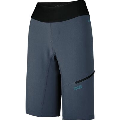 IXS Women's Hip Hugger MTB Shorts - Marine - High-Rise - Shorts IXS Women's Hip Hugger MTB Shorts - Marine - High-Rise - Shorts