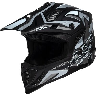 Casque Cross iXS 363 2.0 - Noir Mat / Anthracite / Blanc - Casque de Motocross - Publicité Casque Cross iXS 363 2.0 - Noir Mat / Anthracite / Blanc - Casque de Motocross - Publicité